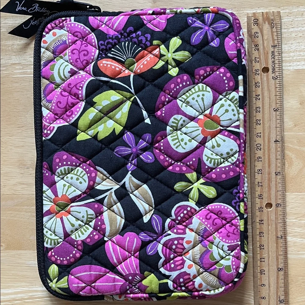 Vera Bradley Pirouette Pink Quilted Accessory case - Picture 4 of 7